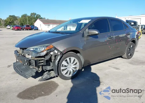 2018 Toyota Corolla Le из США, поврежденный, VIN 5YFBURHE5JP809602